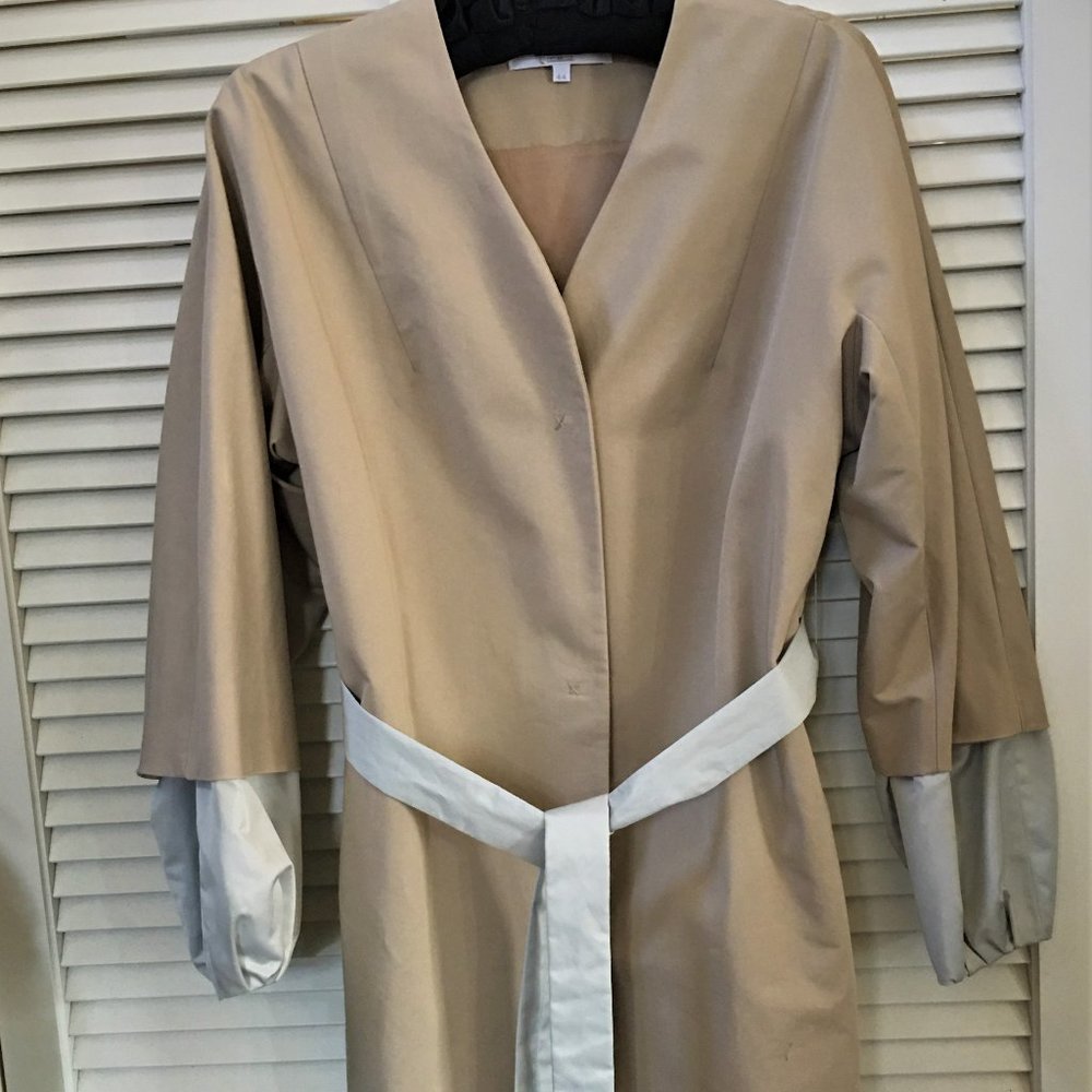 Ladie's Italian Malo Trench 'City' Coat, Size 44*